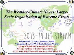 The Weather-Climate Nexus: Large-Scale Organization of