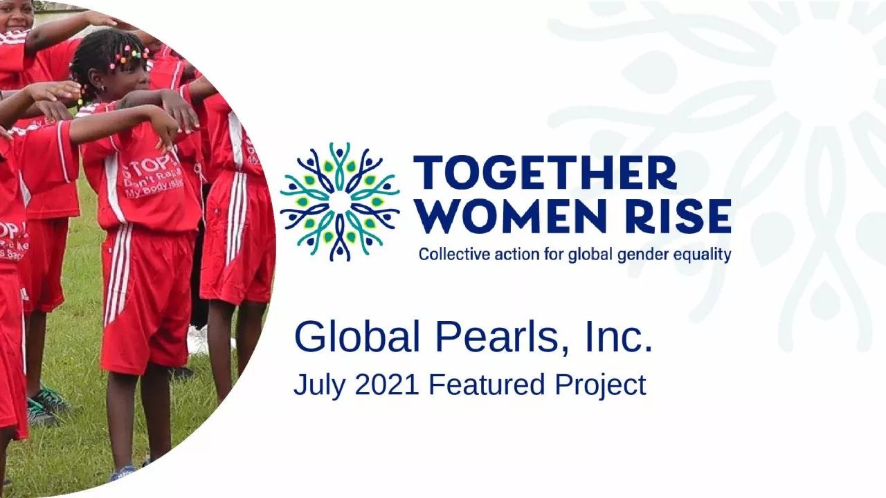 Global Pearls, Inc. July 2021 Featured Project