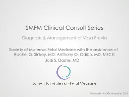 SMFM Clinical  Consult Series