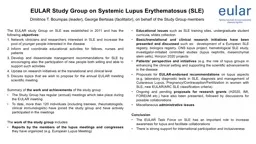 PPT-EULAR Study Group on Systemic Lupus Erythematosus (SLE)