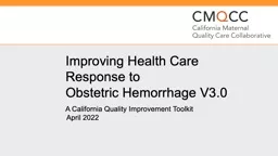 Improving Health Care  Response to