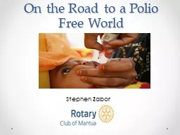 On the Road to a Polio Free World