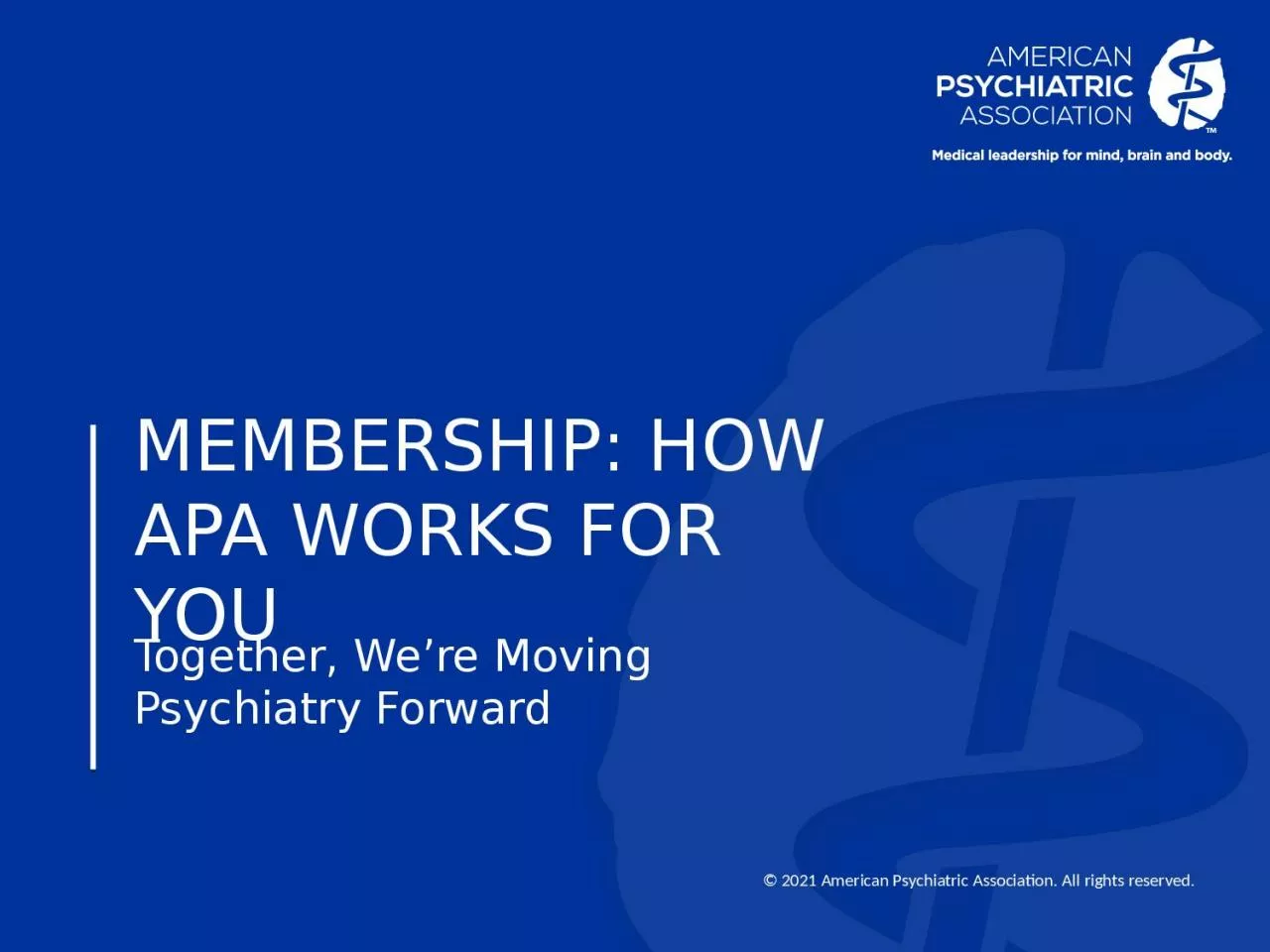 Membership: how apa works for you