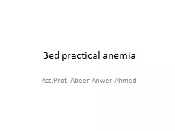 3ed practical anemia Ass.Prof