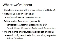 Where we’ve been: Charles Darwin and his travels (Darwin Notes 1)