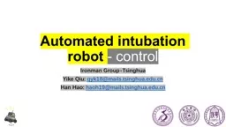 Automated intubation robot