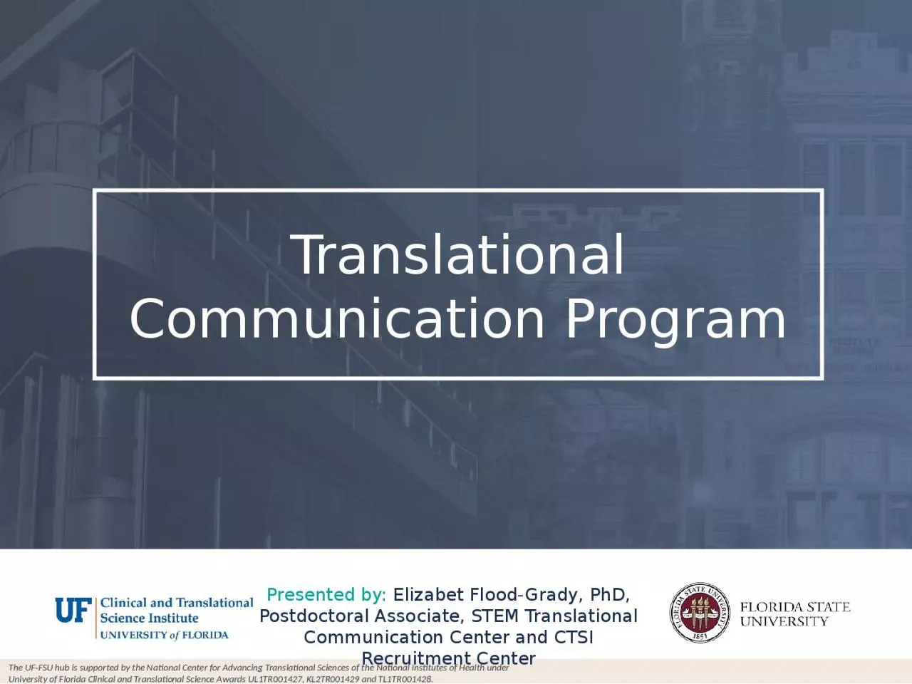 Translational Communication Program