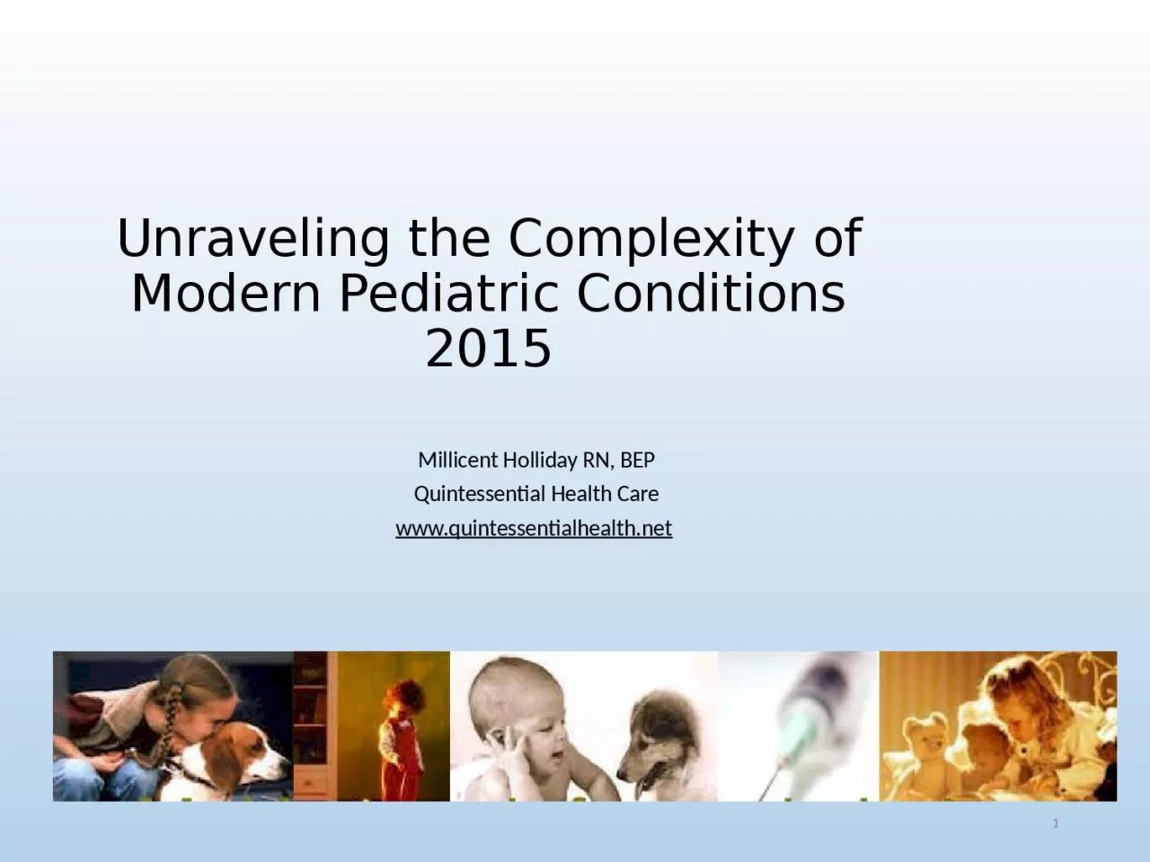 Unraveling the Complexity of Modern Pediatric Conditions