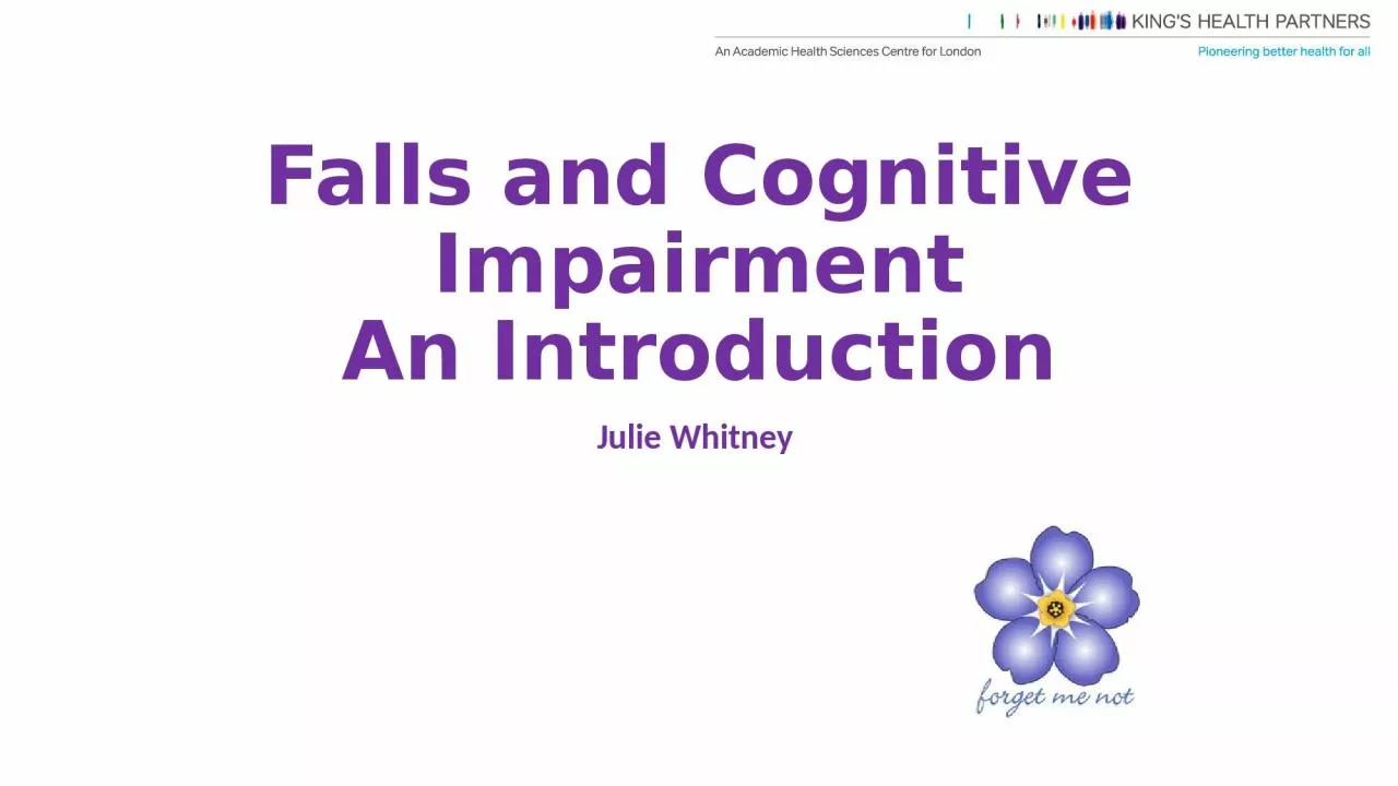 Falls and Cognitive Impairment
