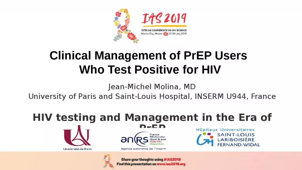 Clinical Management of PrEP