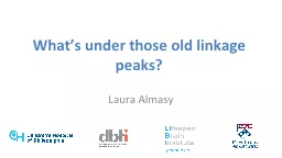 What’s under those old linkage peaks?