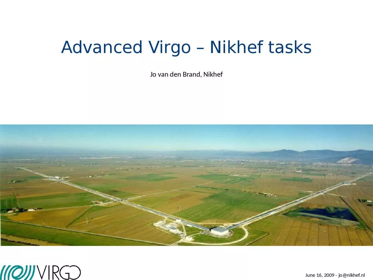 Advanced Virgo –  Nikhef