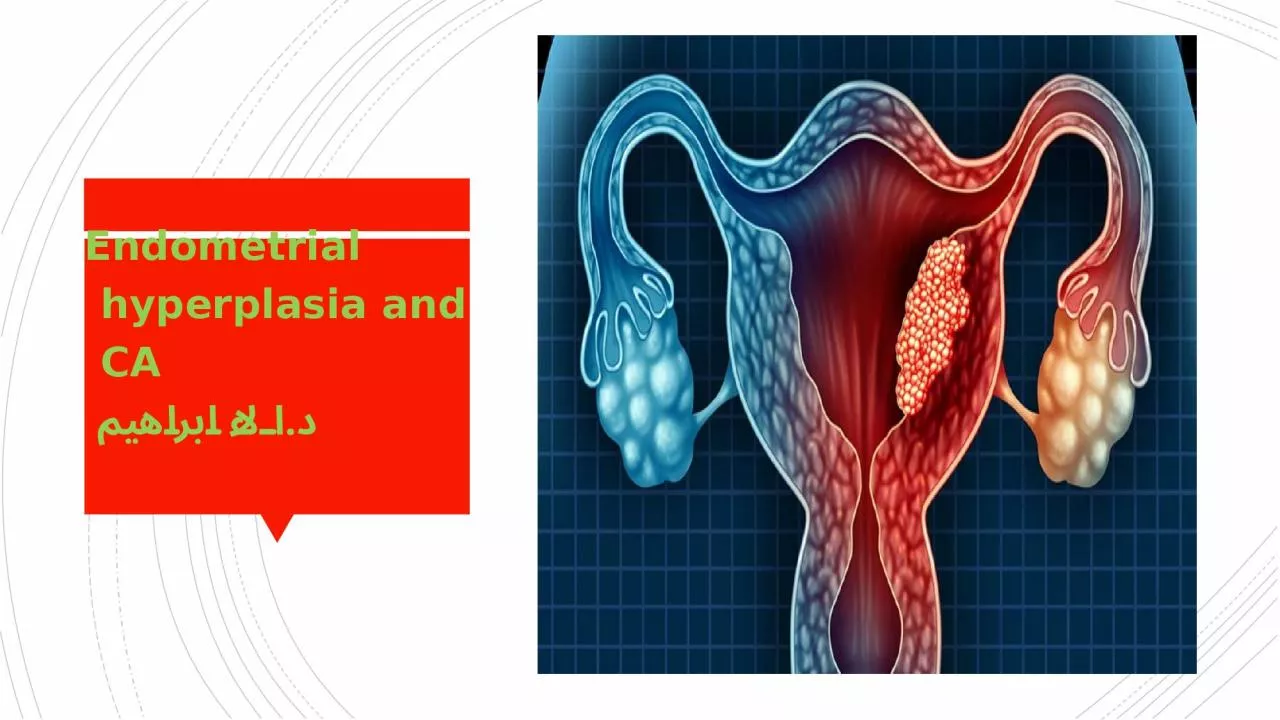 Endometrial hyperplasia and CA