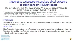 Integrative  toxicogenomics