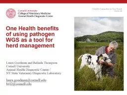 One Health benefits of using pathogen