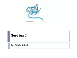 Session3 Dr. Maria  Zahiri