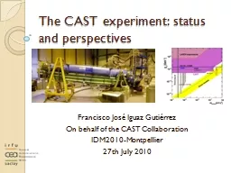 The CAST experiment: status and perspectives