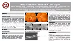 Hemi-retinal   Vein   Occlusion