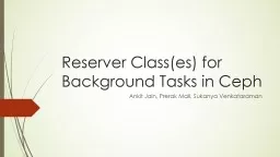Reserver  Class( es ) for Background Tasks in
