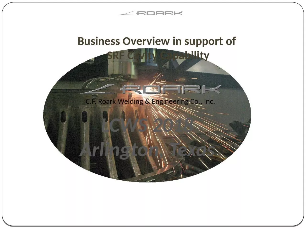 Business Overview in support of