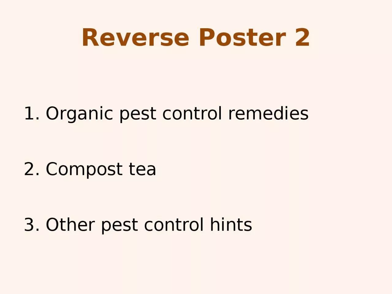 PPT-Reverse Poster 2 Organic pest control remedies