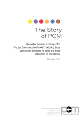 www.pcmoceania.comThe author presents a history of the Process Communi