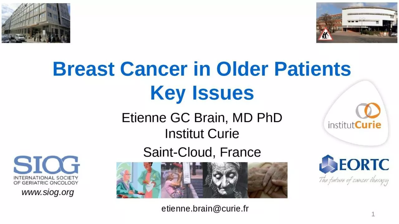 PPT-Breast Cancer in Older Patients