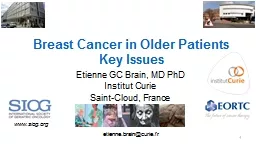 Breast Cancer in Older Patients