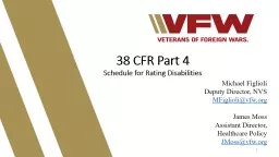 38 CFR Part 4 Schedule for Rating Disabilities