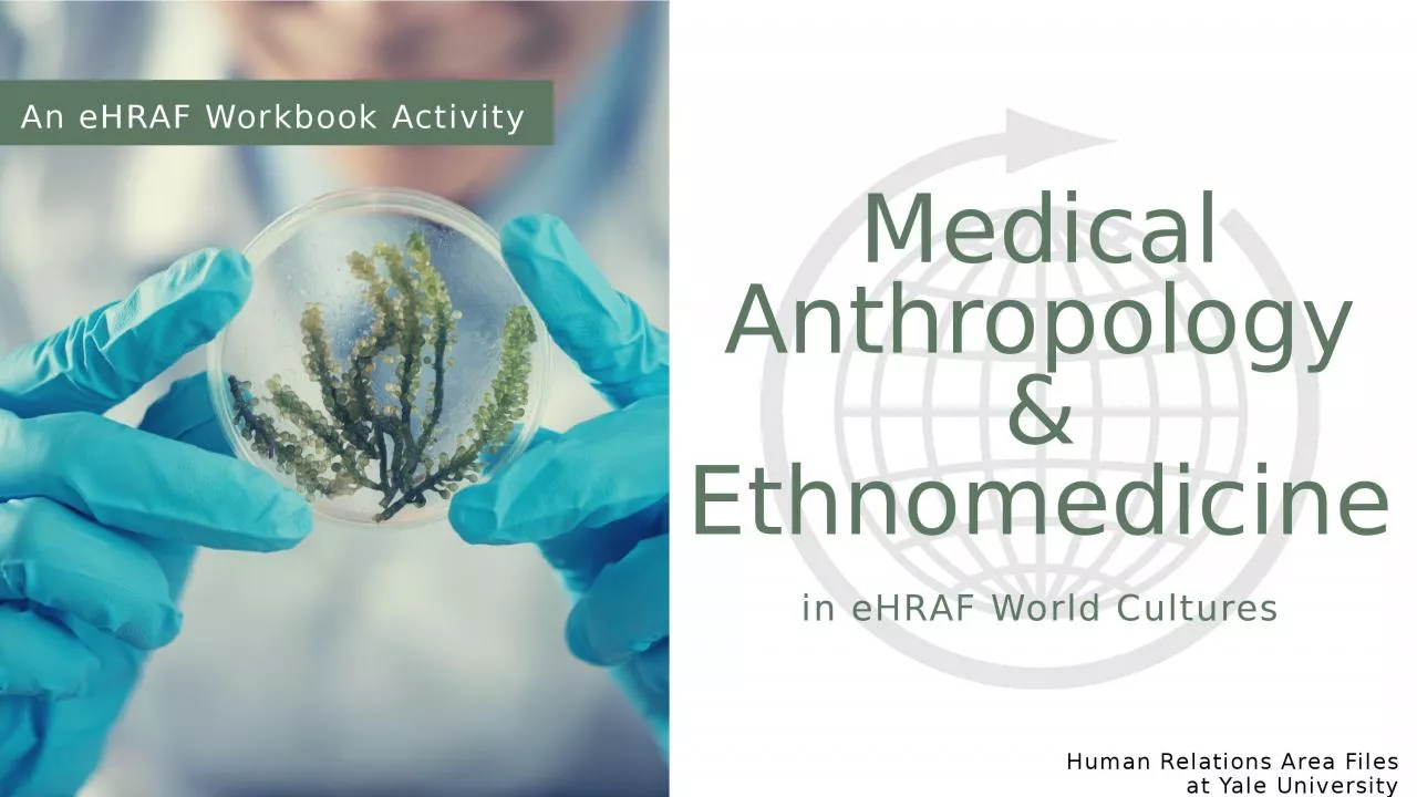 Medical Anthropology & Ethnomedicine