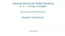 Improved Bounds for Perfect Sampling of