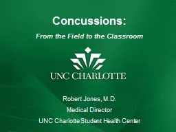 Concussions: From the Field to the Classroom