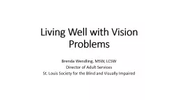 Living Well with Vision Problems