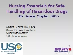 Nursing Essentials for Safe Handling of Hazardous Drugs