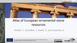 Atlas of European ornamental stone resources