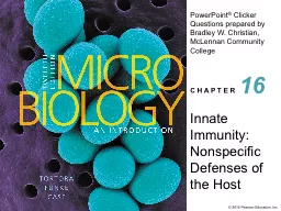 Innate Immunity: Nonspecific