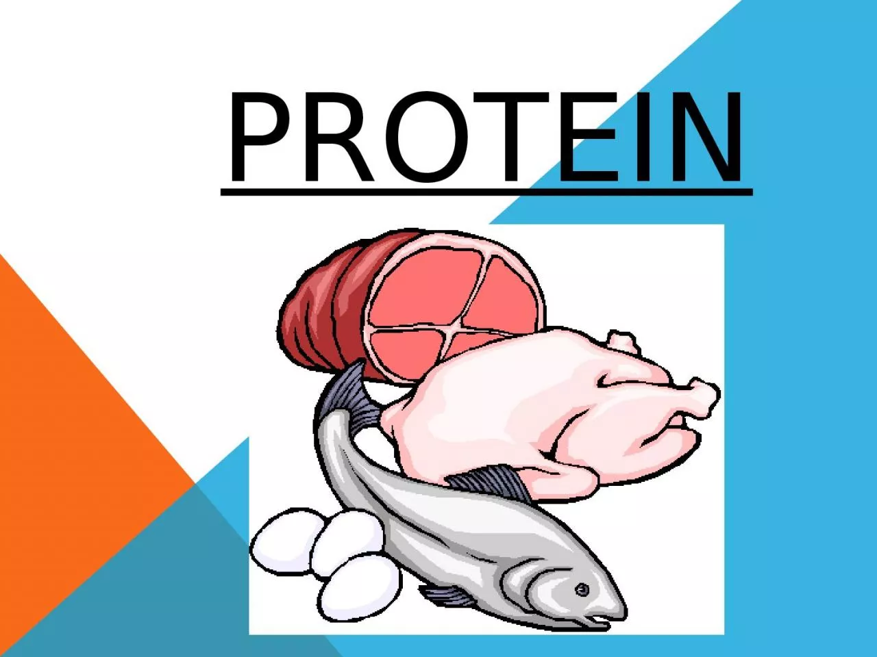 PROTEIN Food fact Proteins contain 4 calories per gram.