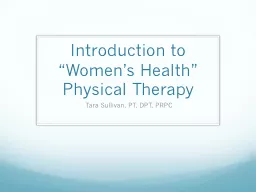 Introduction to “Women’s Health”