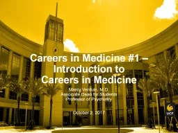 Careers in Medicine #1 – Introduction to