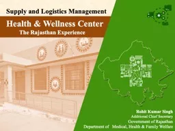 Supply and  Logistics Management