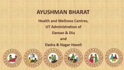 AYUSHMAN BHARAT  Health and Wellness Centres,