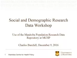 Social and Demographic Research Data Workshop