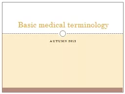 autumn   2015 Basic  medical