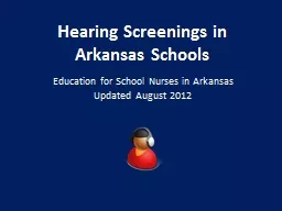 Education for School Nurses in Arkansas
