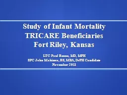 Study of Infant Mortality