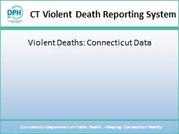 CT Violent Death Reporting System