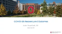 COVID-19: Recovery and Outcomes
