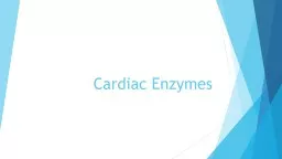 Cardiac Enzymes Cardiac Injury