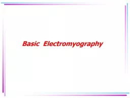 Basic  Electromyography