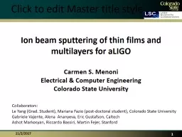 Ion beam sputtering of thin films and multilayers for